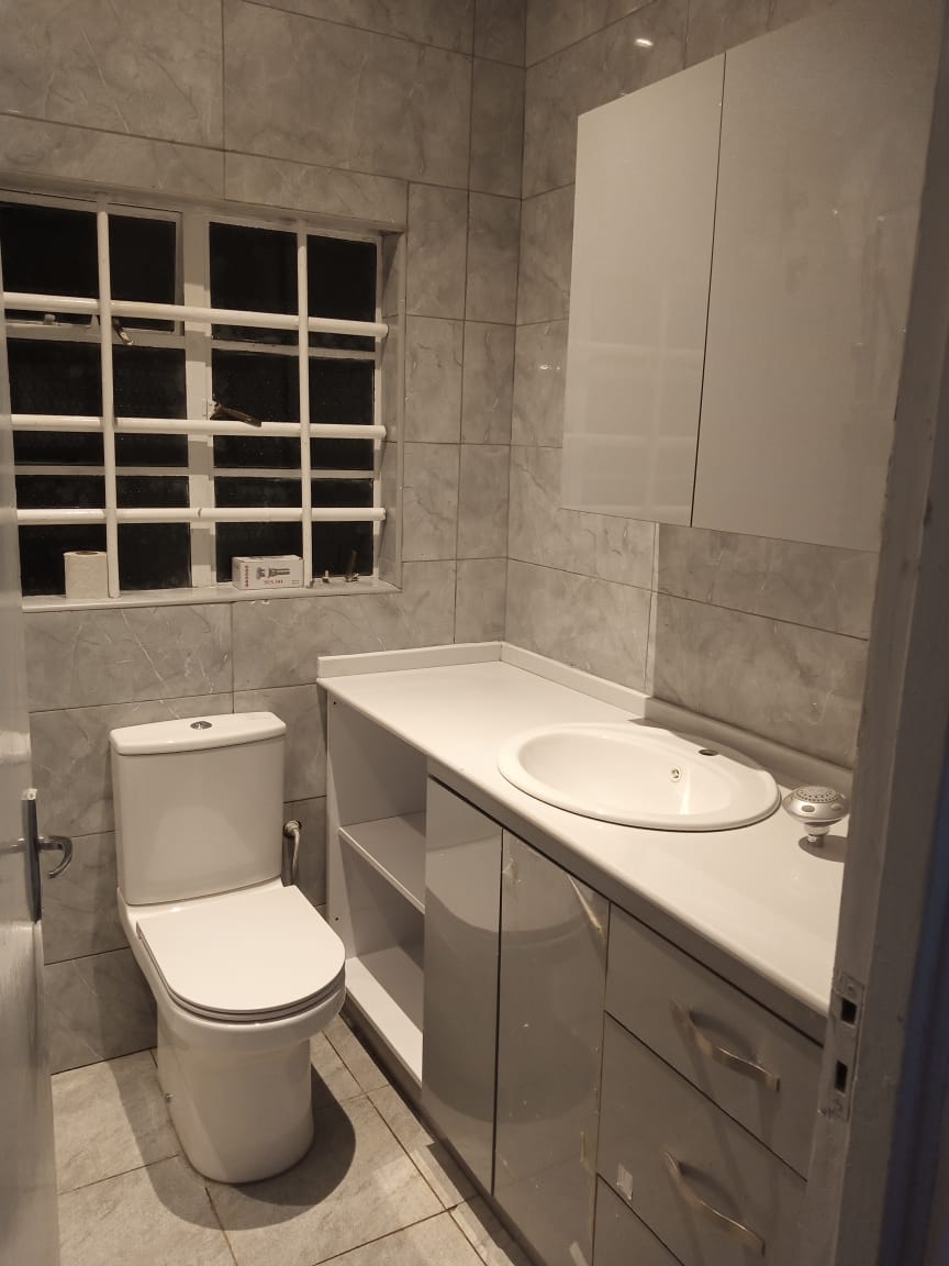 Bathroom renovation — completed